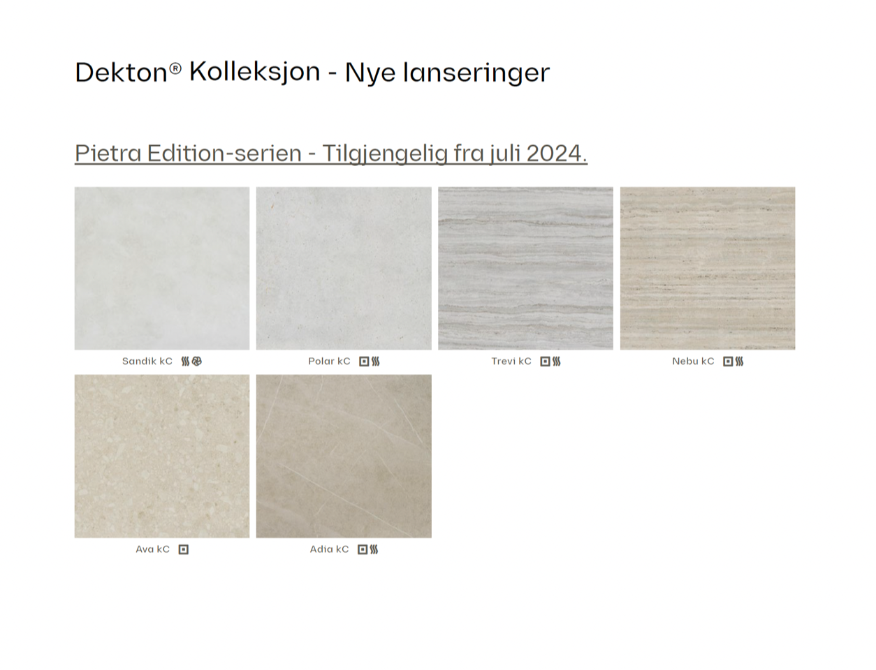 Dekton nyhet 24